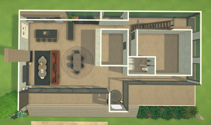 Modern Loft House 2BD 1BA Loft image 4