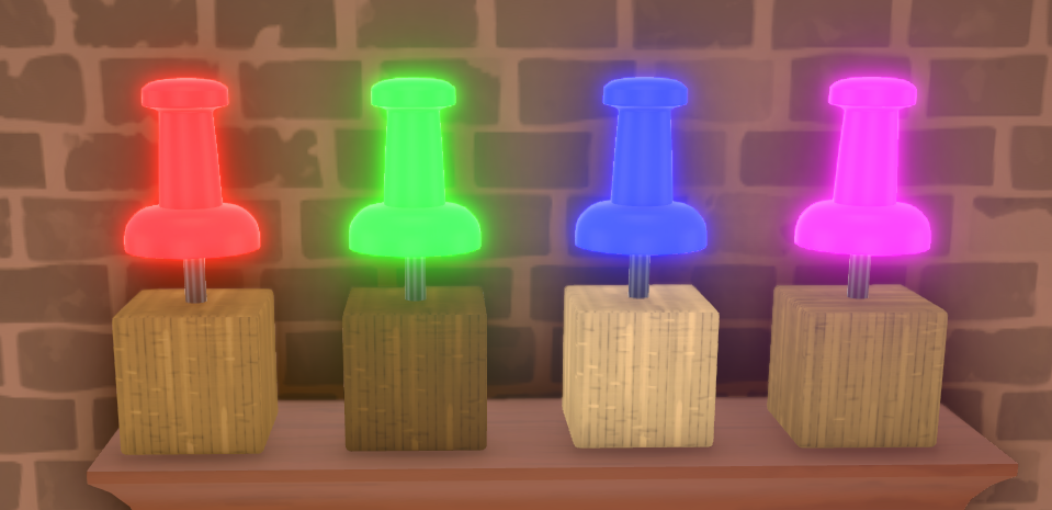 Push Pin Lamp image 1
