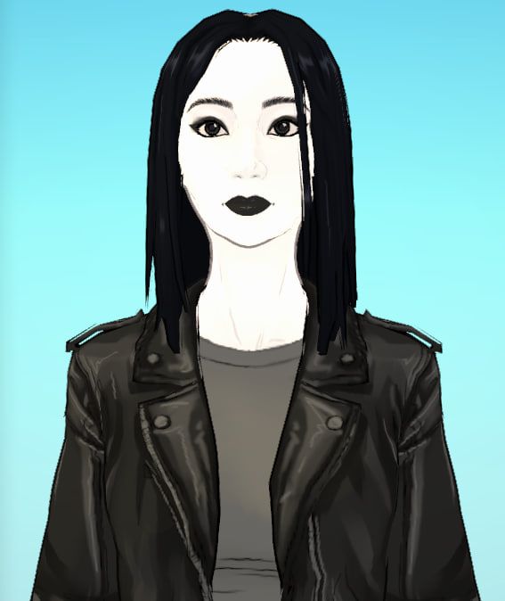 My Beautiful Goth Girl image 1