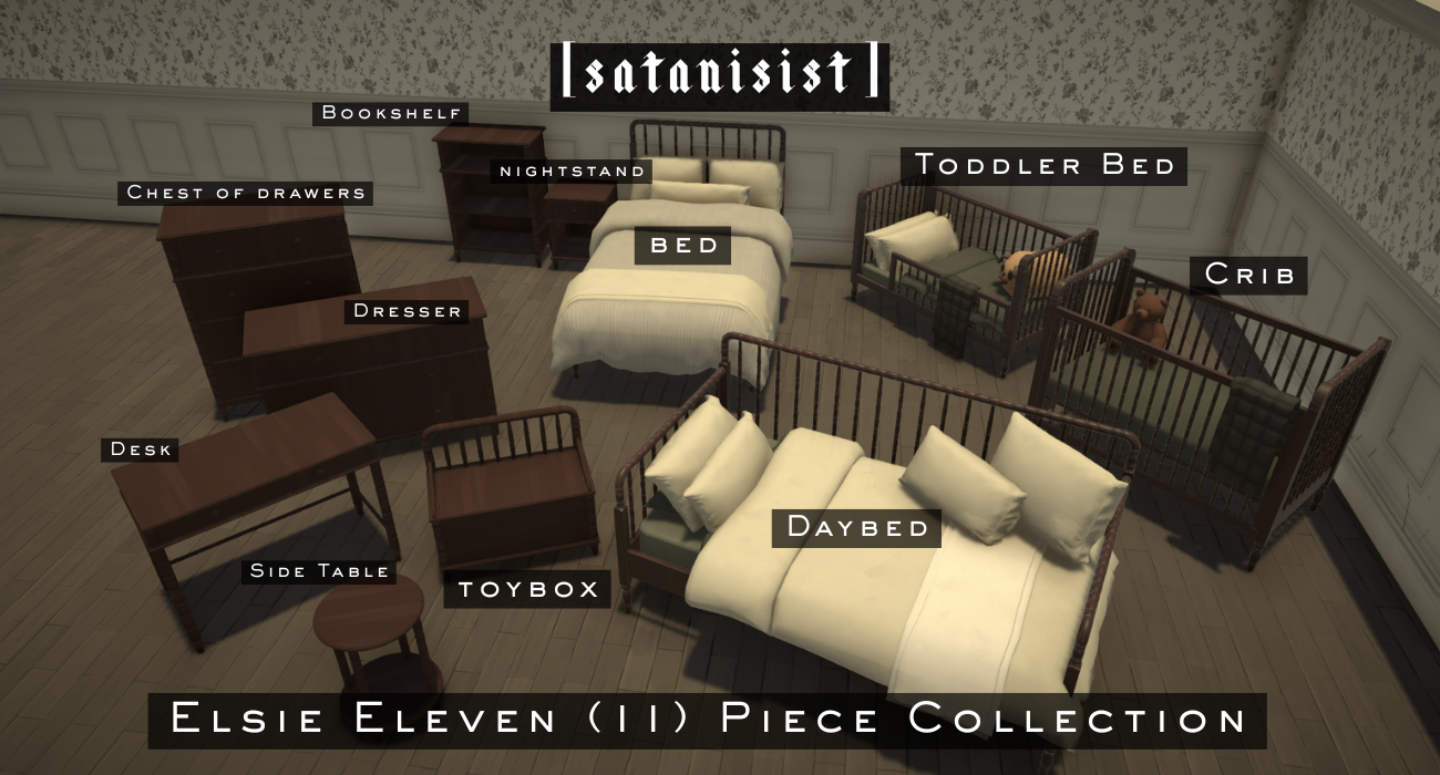 [satanisist] Elsie Collection [11 Piece] image 1