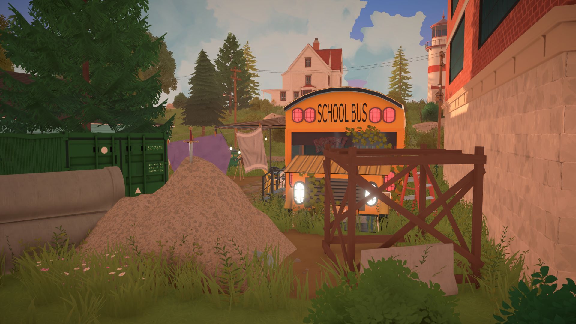 Tiny House in School Bus image 4