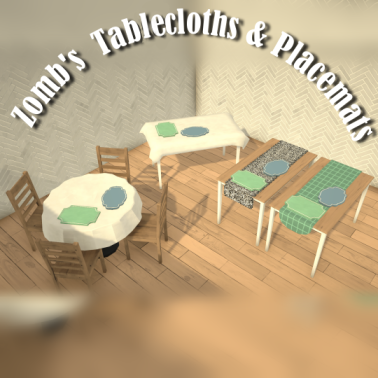 [Zomb] Tablecloth & Placemats image 1