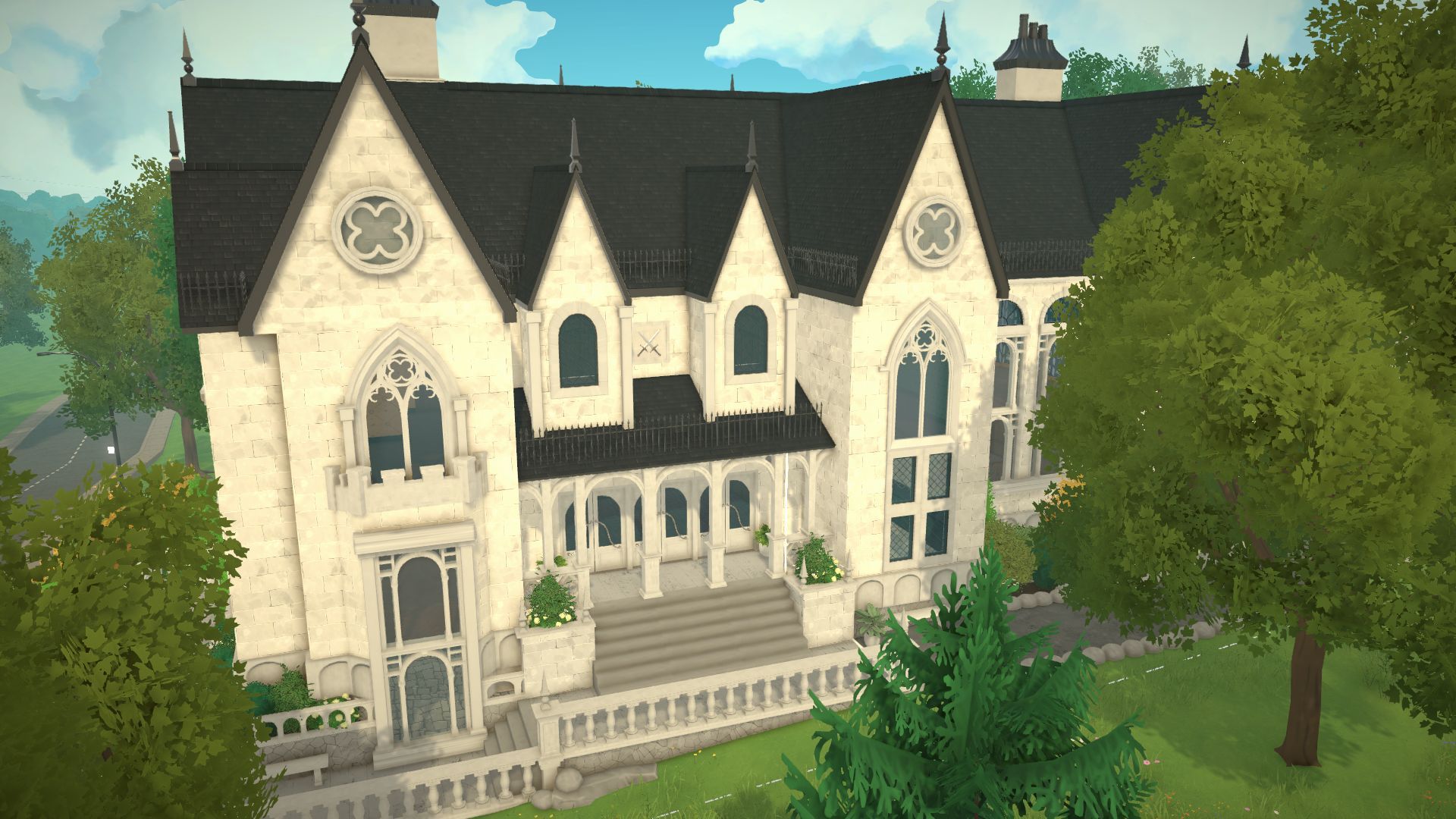 Gothic Castle Estate Mansion EMPTY SHELL image 3