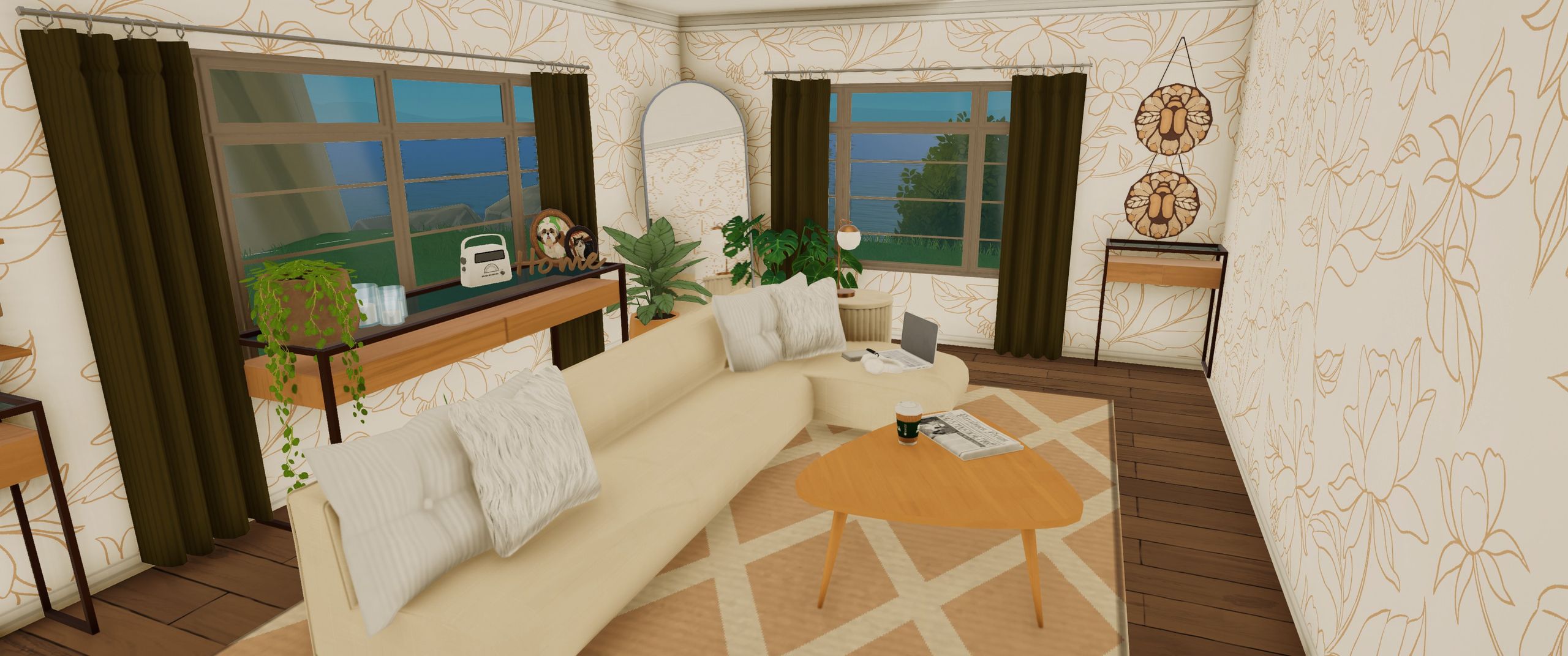 Furnished Living Room image 2