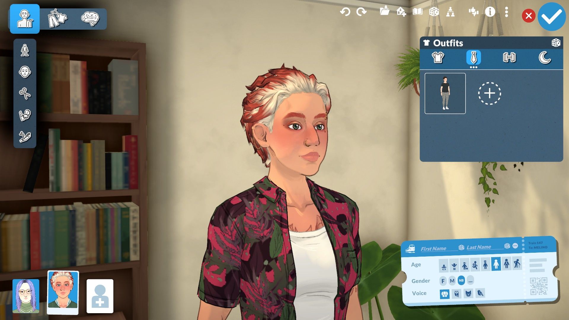 Pretty Non Binary Person image 2