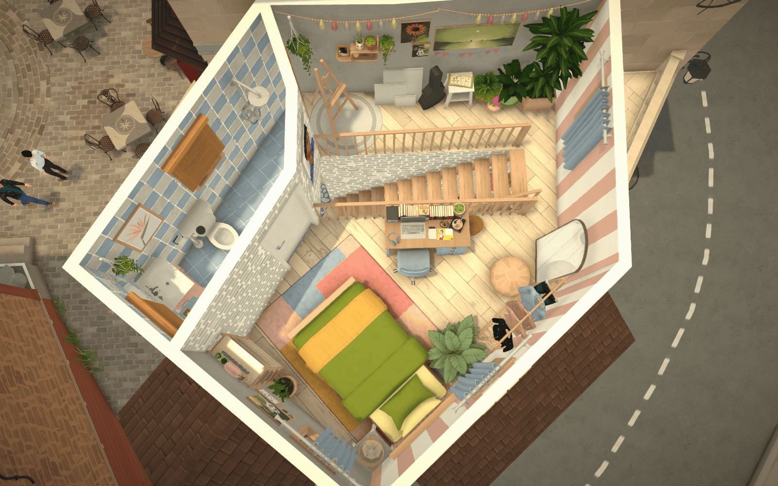 Cozy pinkish apartment image 6