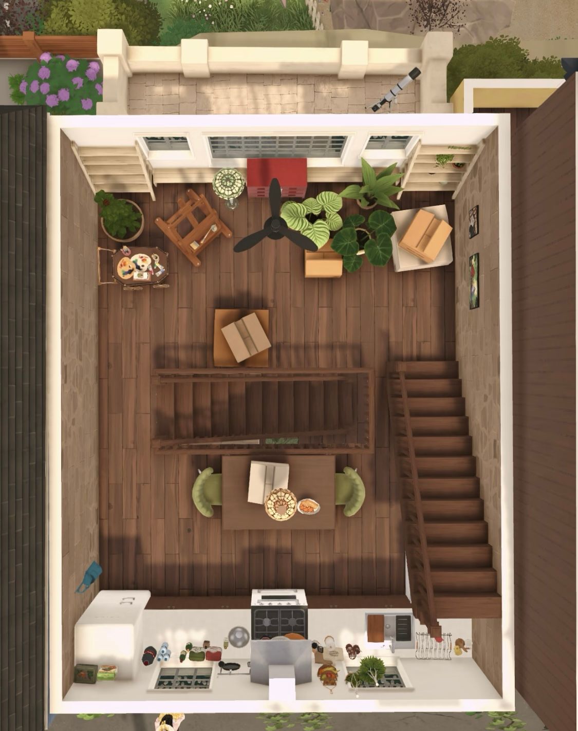 Botanist's workspace (newly moved in) image 2