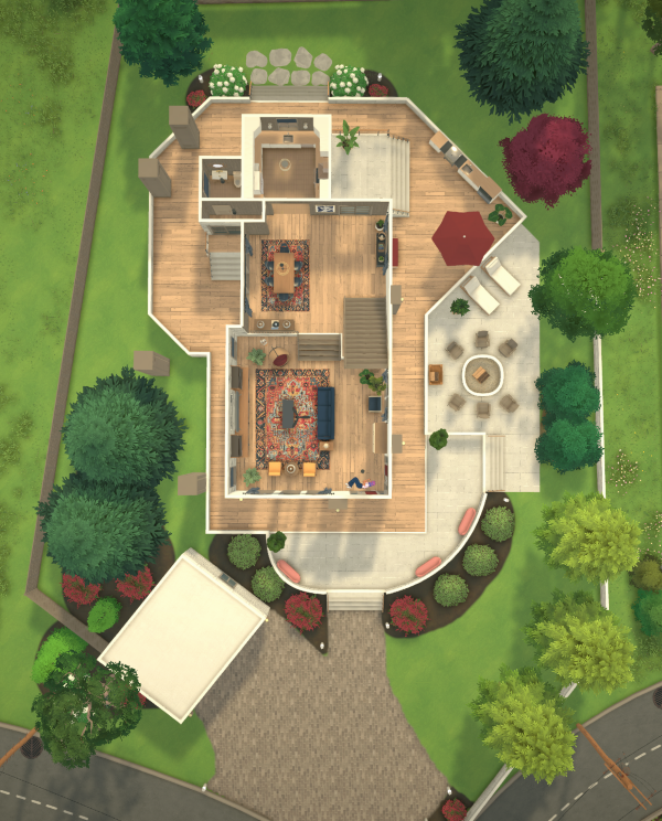 Contemporary Split Level image 1