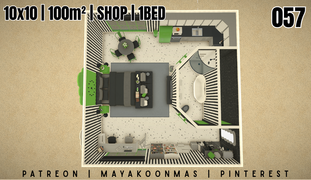 057 SHOP 1BED 10X10 image 7