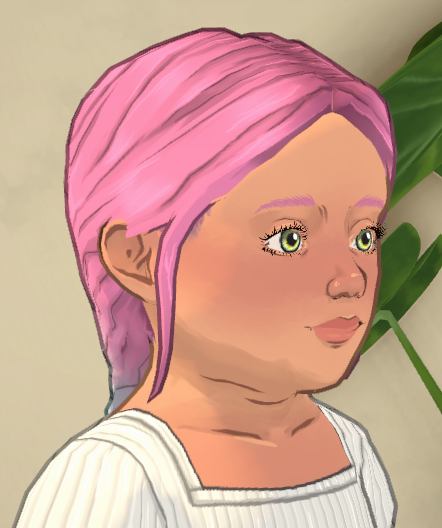 [Toddler] Hair Straightlongbraid image 4