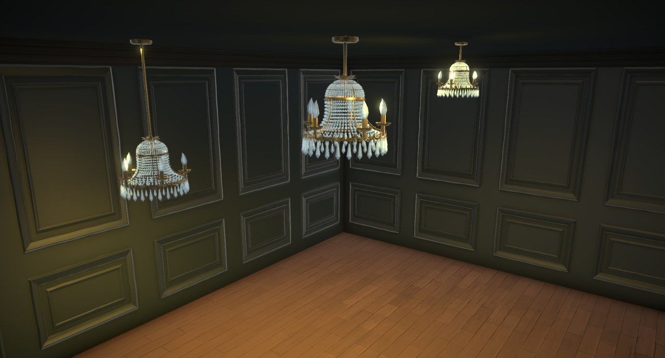 [satanisist] Antique Crystal Bell Chandelier image 2