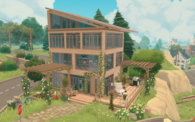 Country-chic Modern Split-level image 1