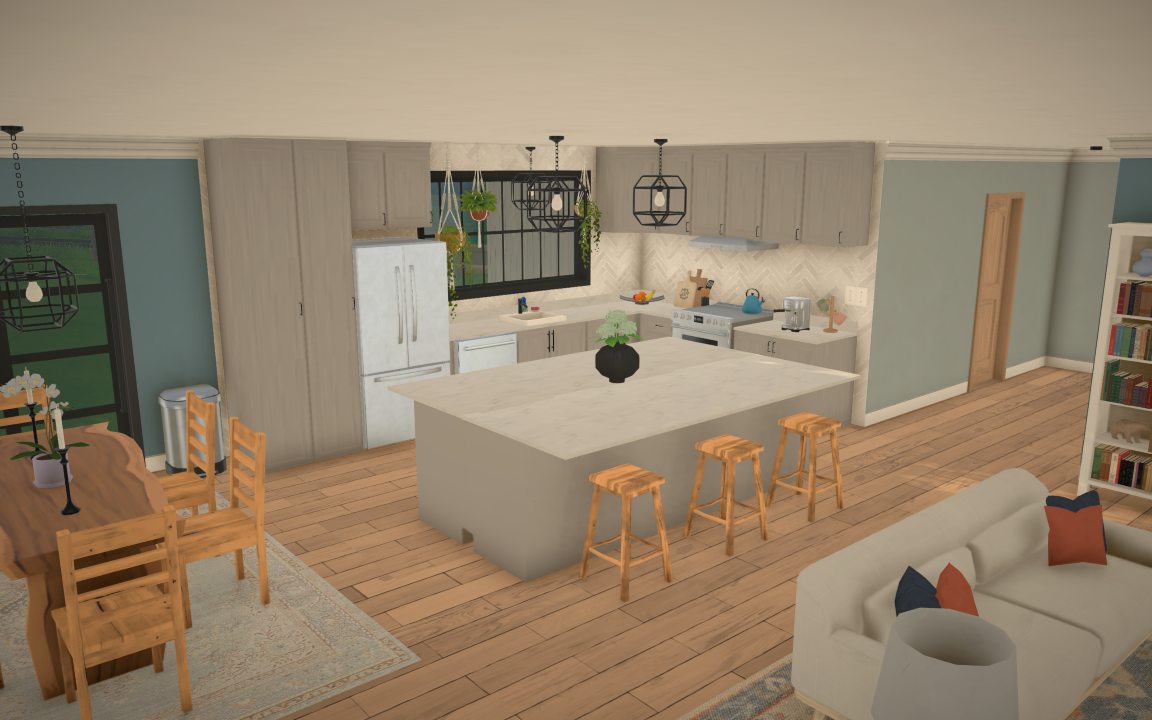 White Modern Farmhouse 1 Story image 2