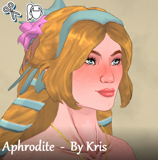 [CC] [Hair] Aphrodite (SMITE) image 3