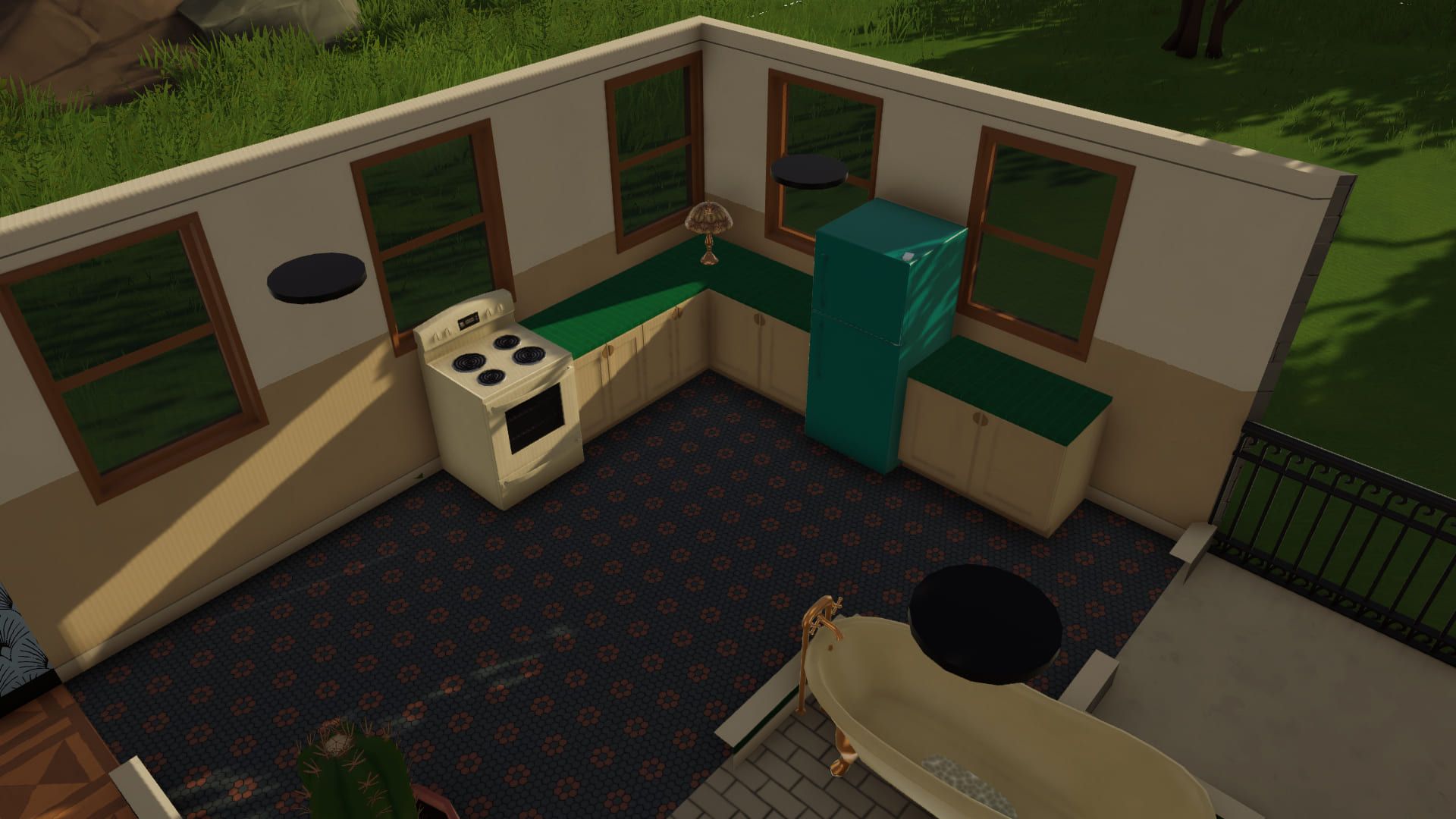 5 Sim Lane, Goth Manor [The Sims 1] image 3