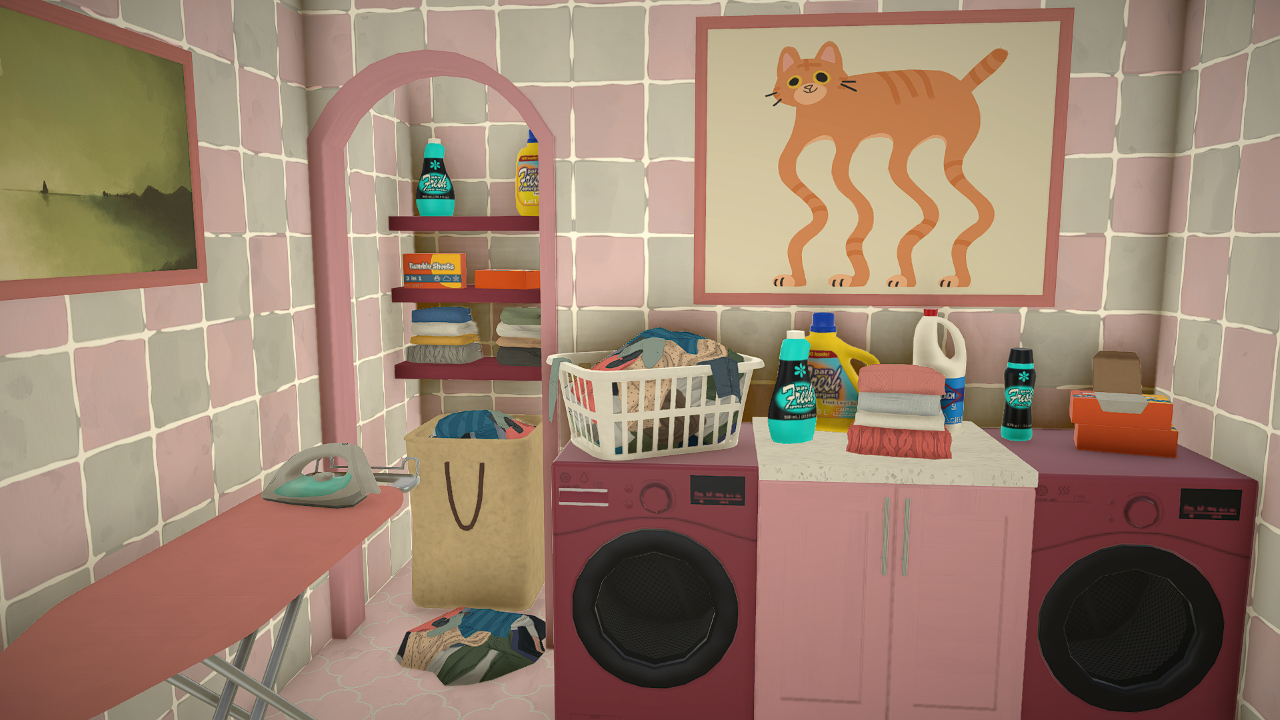Spacious 1 bedroom 1.5 bathroom cute pink house image 10