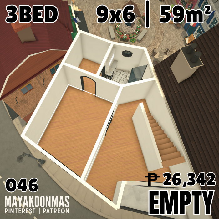 046 | EMPTY | 3BED | 59m² image 5