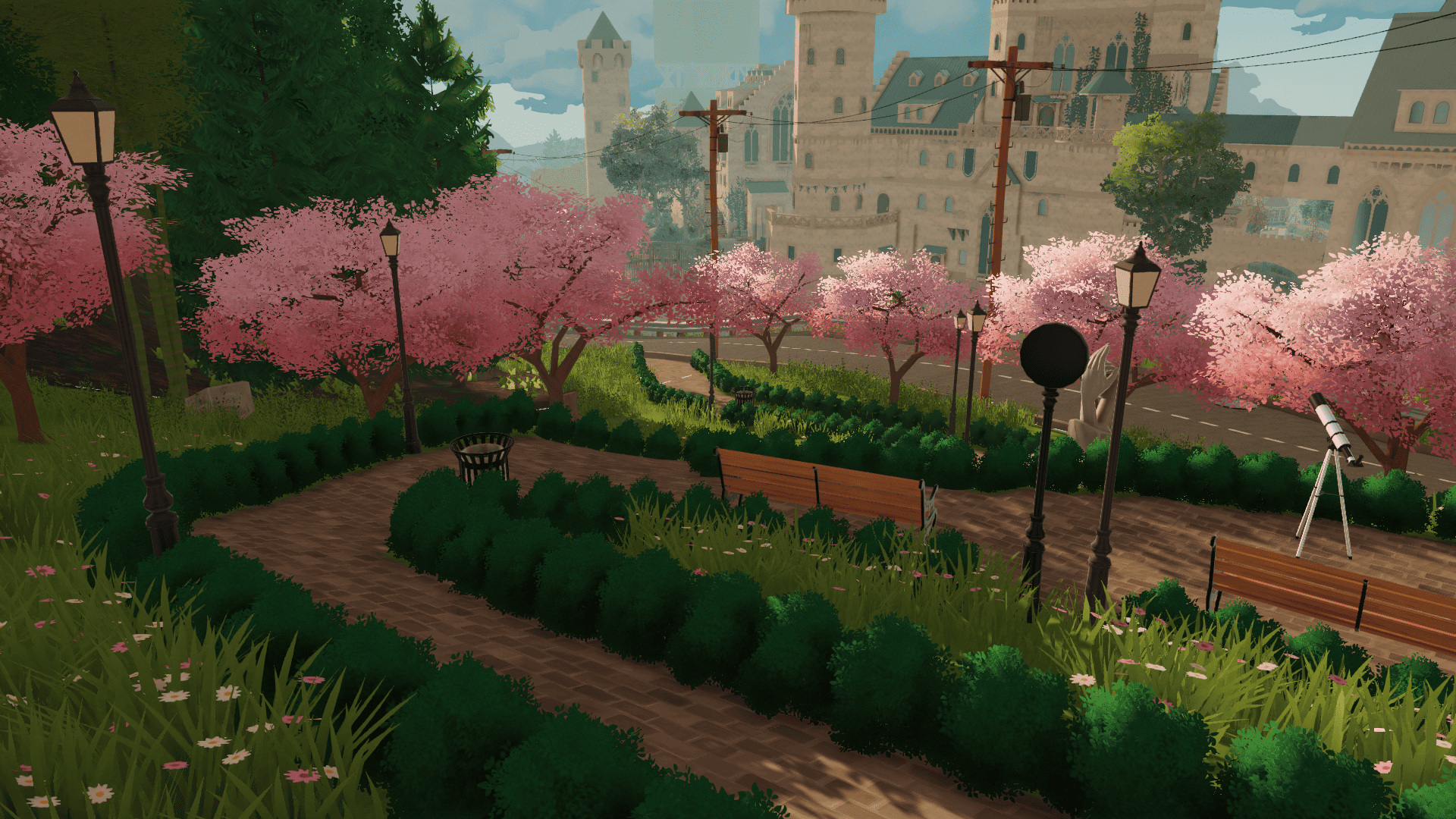 Cherry Blossom Garden image 2