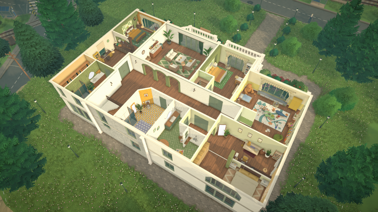 【03】Modern two-storey manor villa image 4