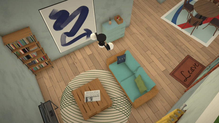 Simple small industrial chic home for one [NO CC] image 2