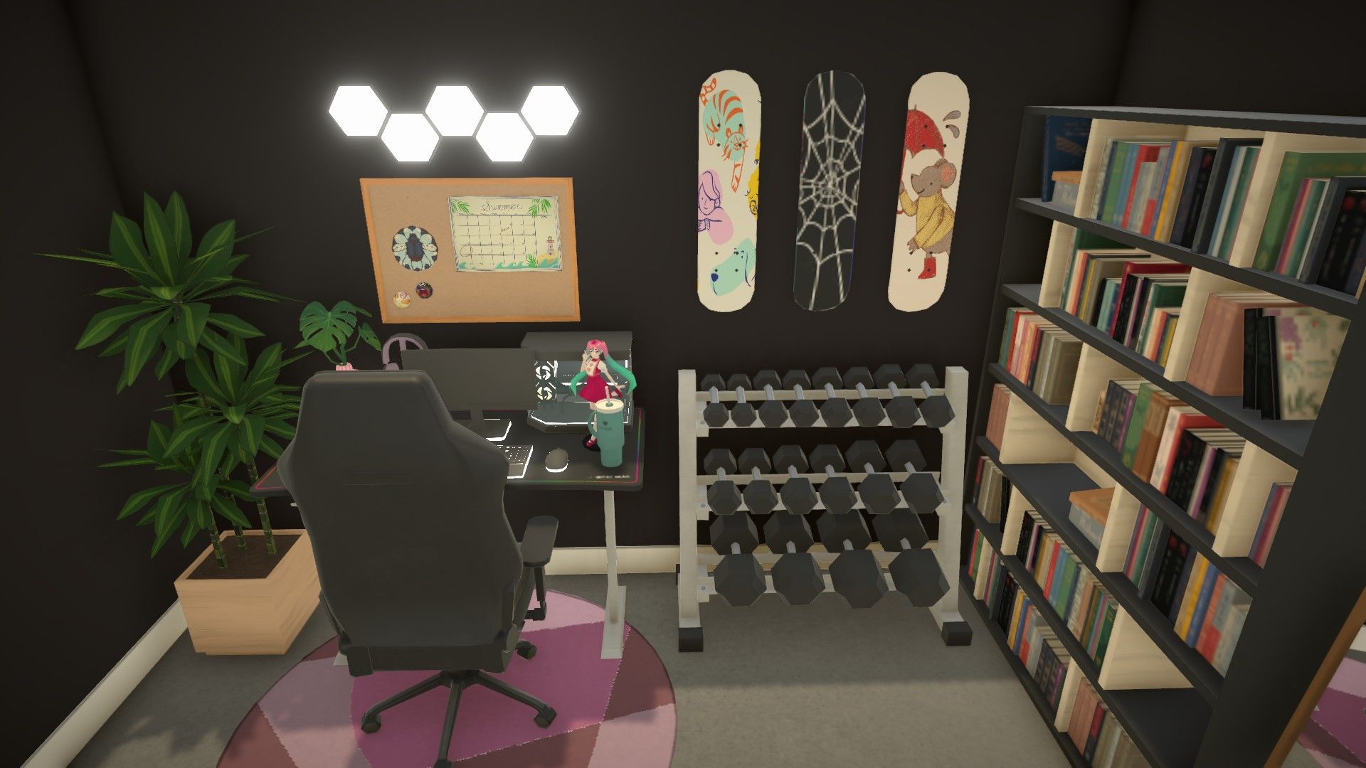 Vibrant Gamer's Apartment image 2