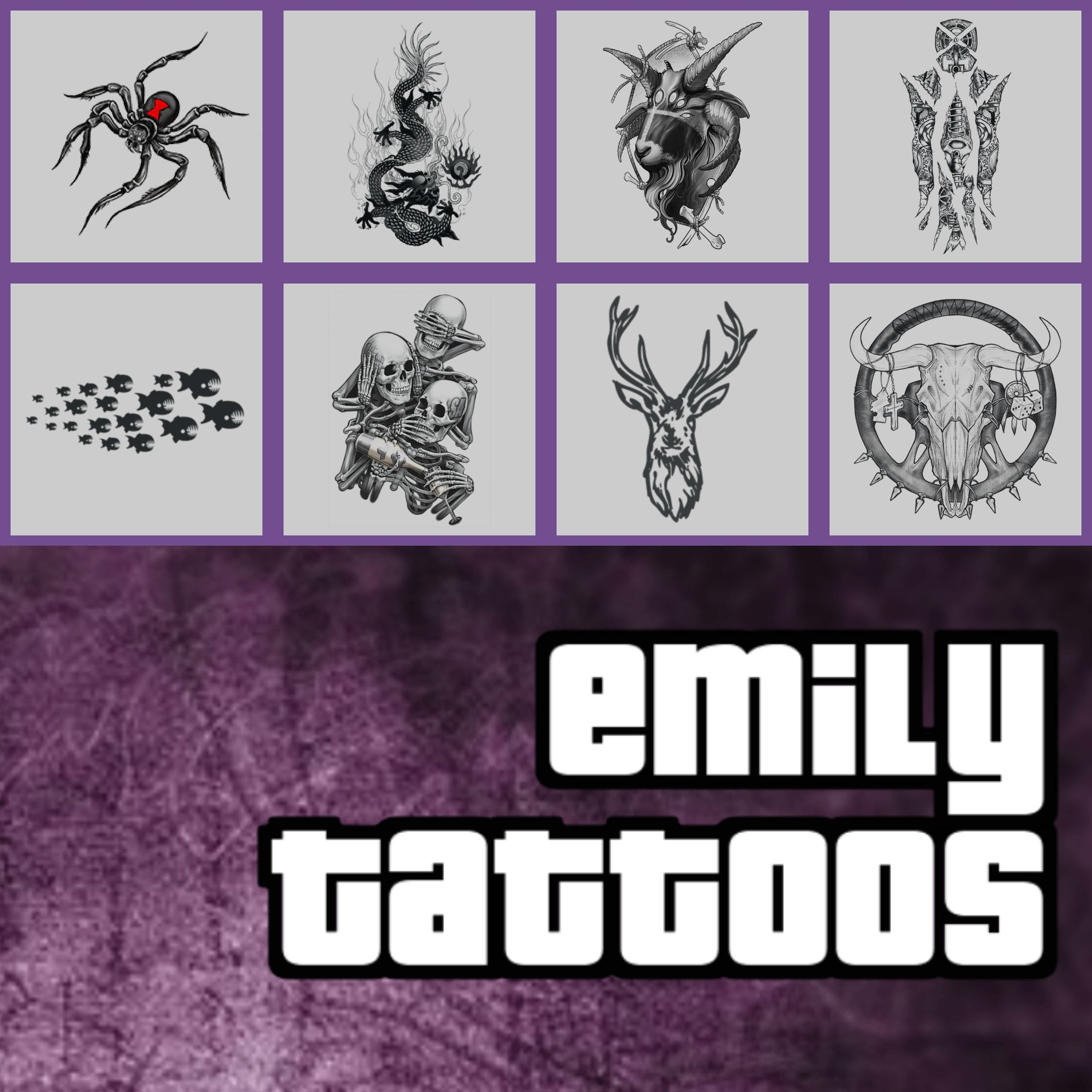 GTA Tattoos - Emily image 1