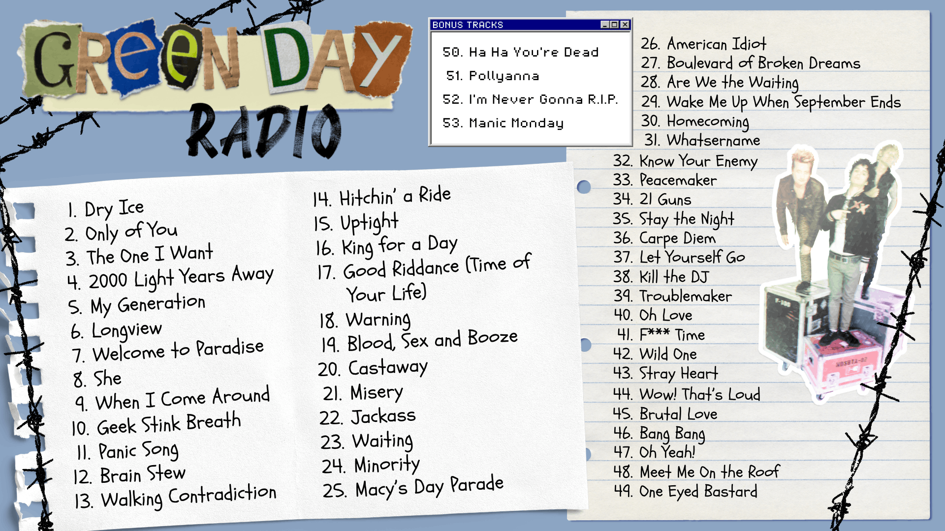 Green Day Radio by CulTheDustySimp image 2