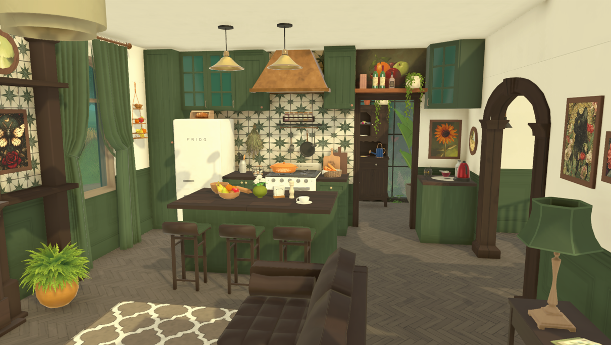 Cozy Dark Academia House image 2