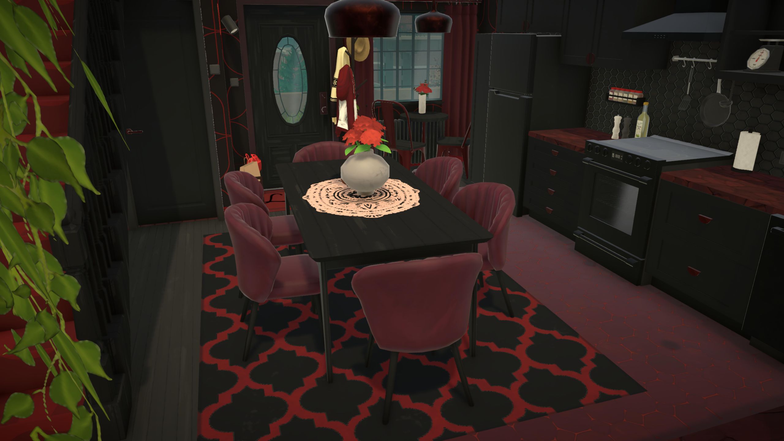 Red-black townhouse image 6