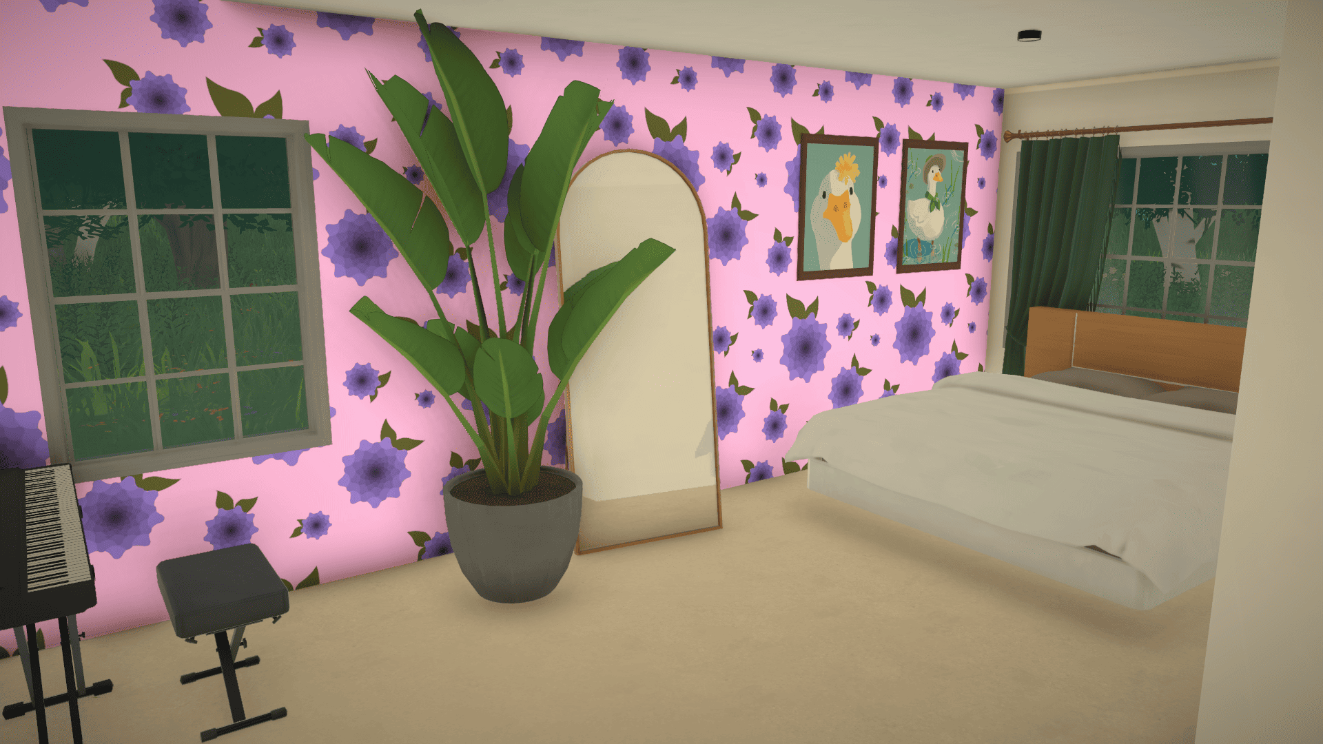 [JustCley] Pink Flower Wallpaper image 3