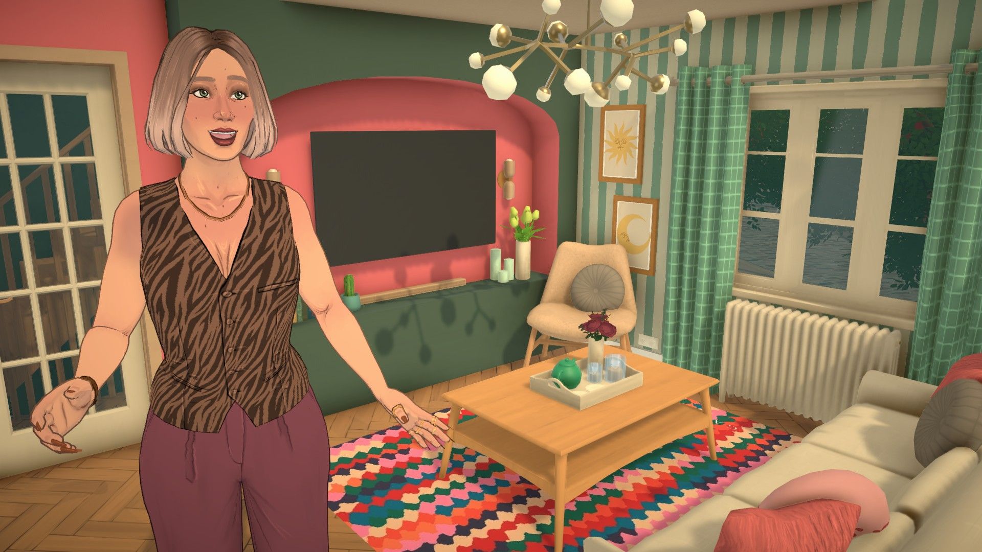Cozy&colorful townhouse image 1