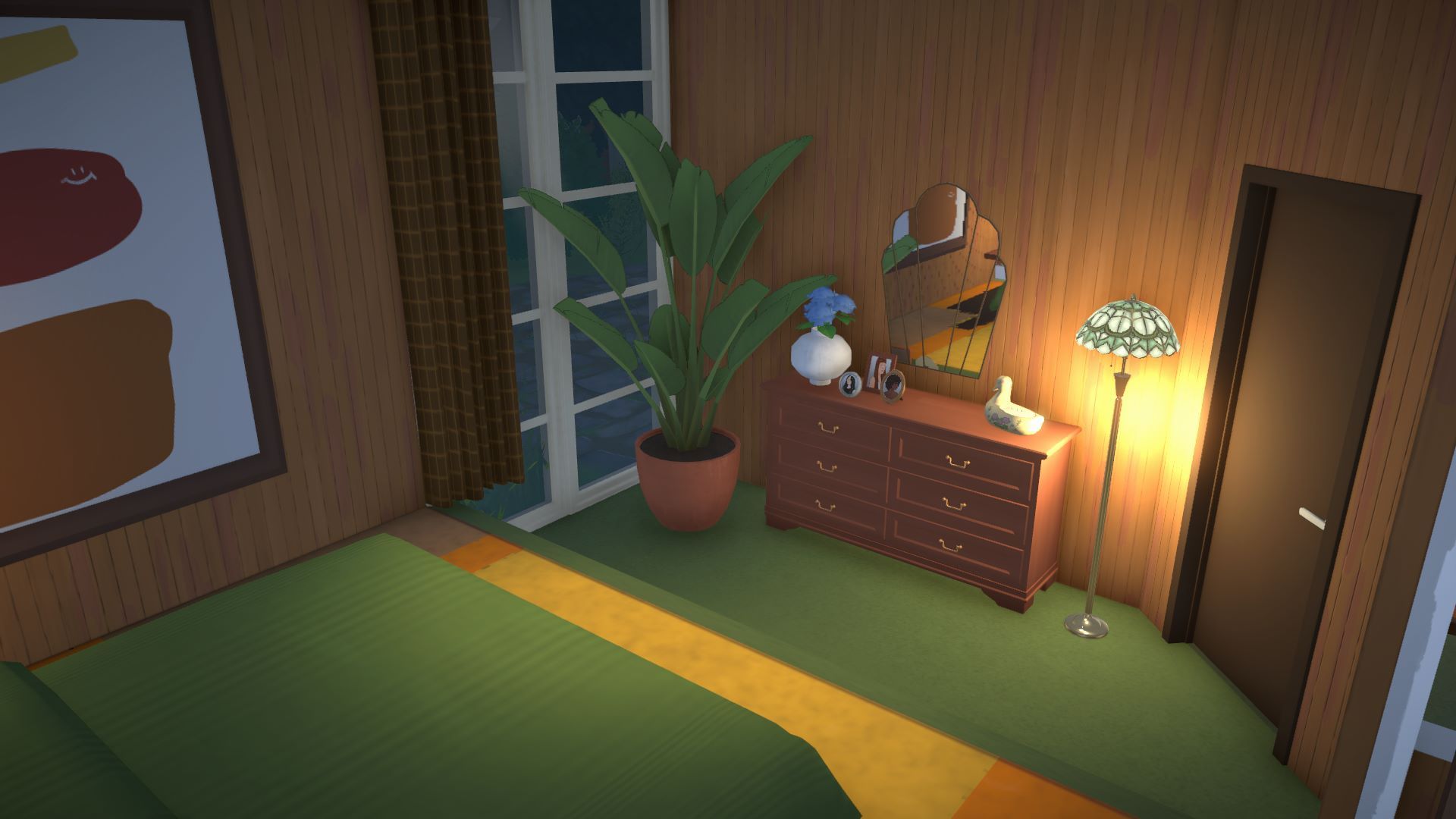 70s house with a central grooving area image 8