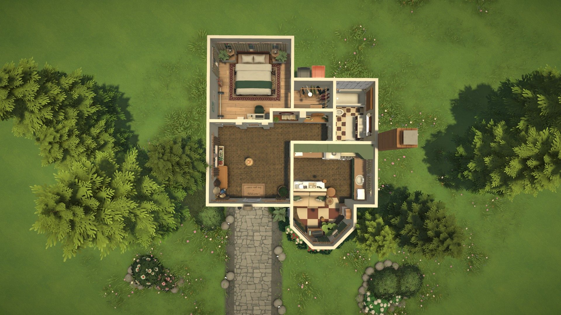 Little cottage house image 2