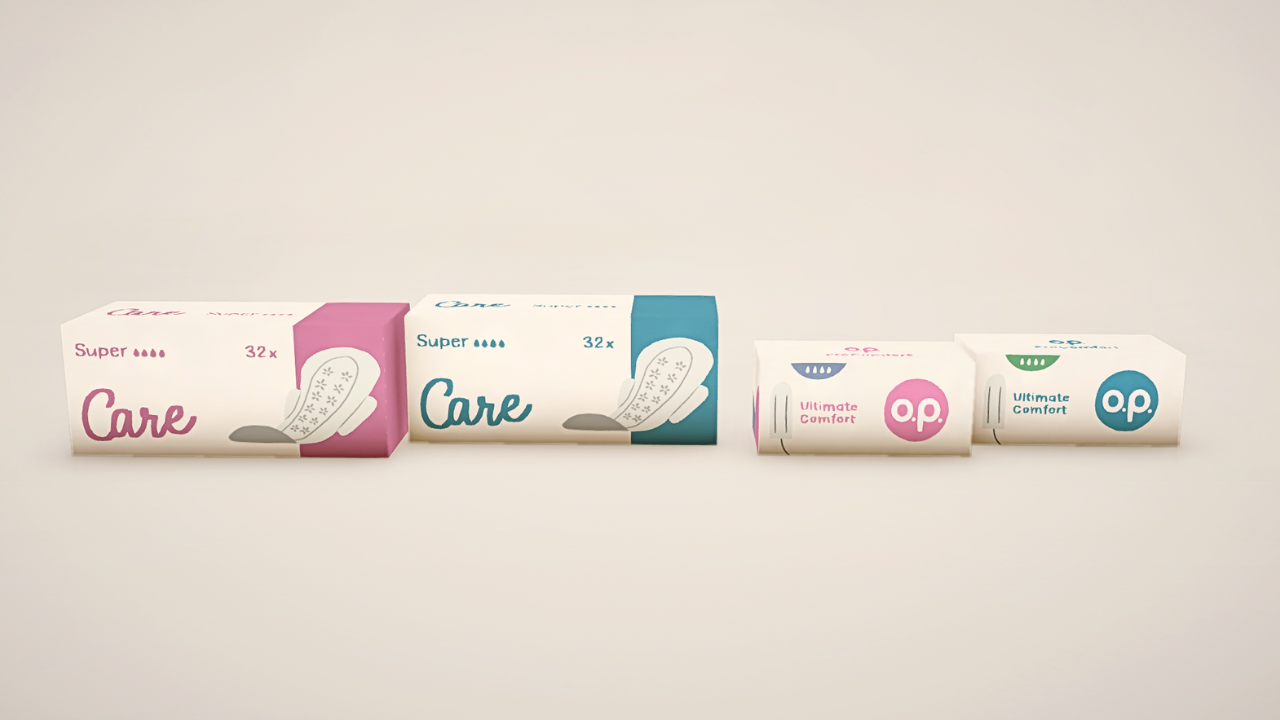 Recolorable Tampons & Pads image 3