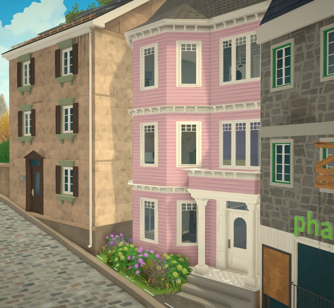 Pink Victorian Townhouse <37K image 1