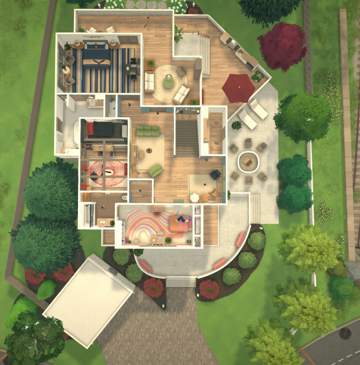 Contemporary Split Level image 2