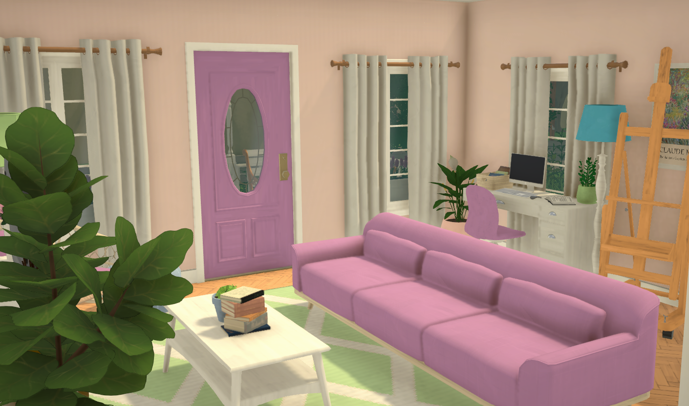 Purple and Green Small Family Home image 4