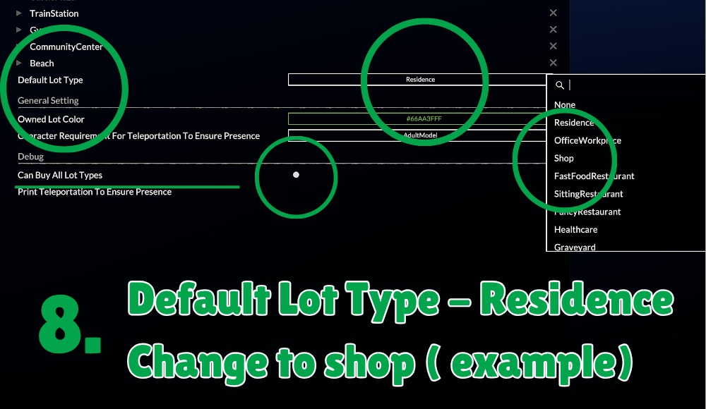 Change Lot Type. image 6