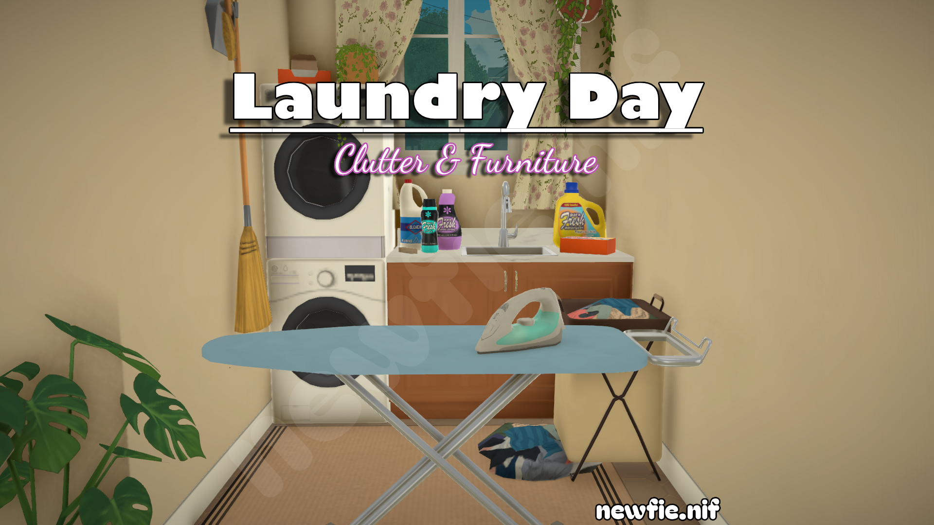 Laundry Day Clutter & Furniture image 1