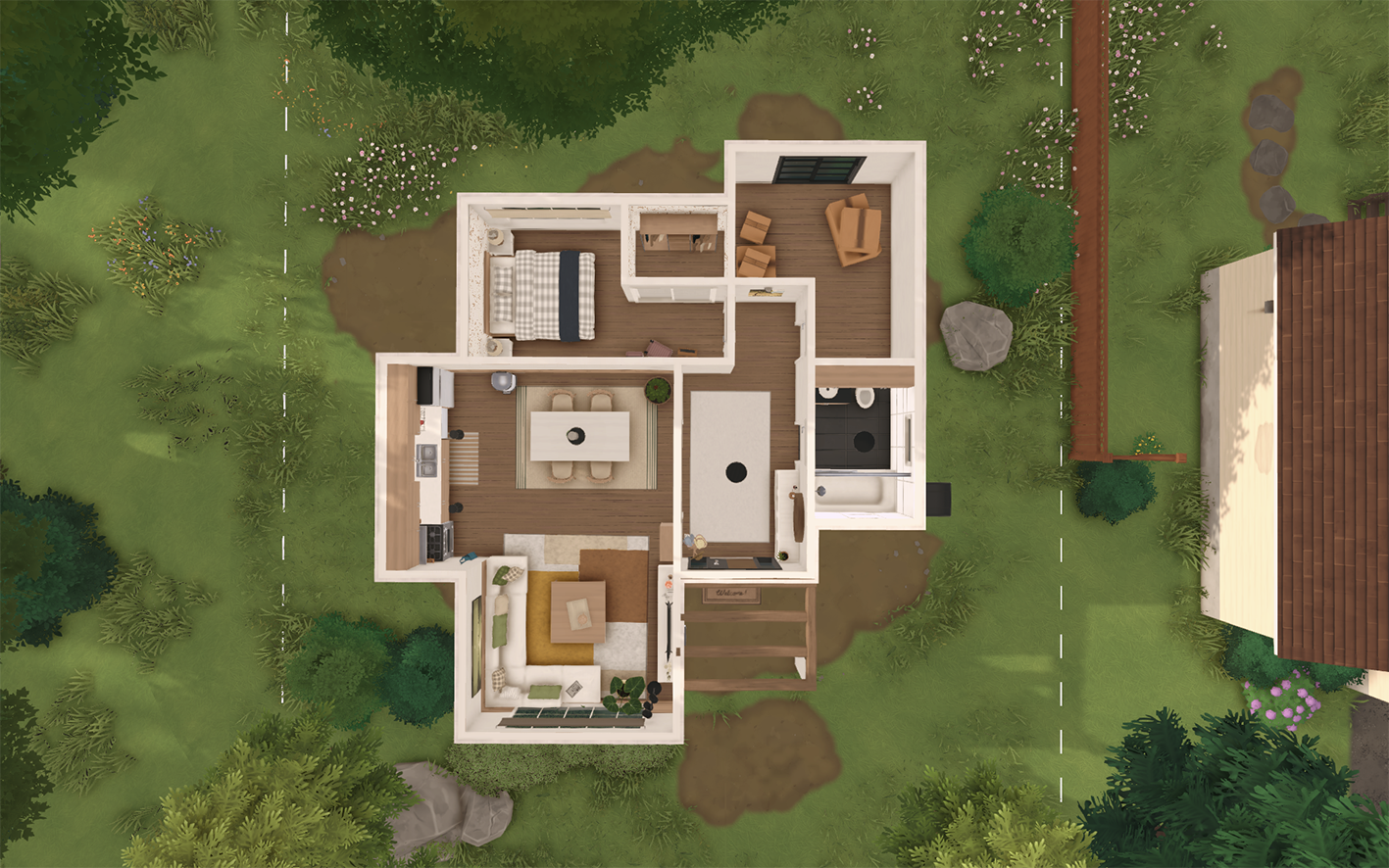 Cozy Modern Scandinavian House image 1