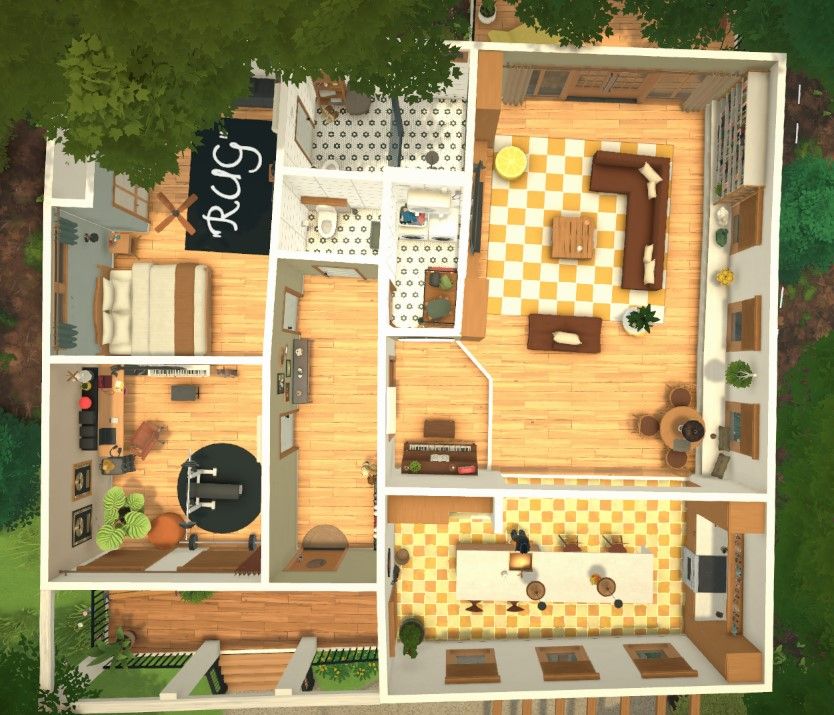 Modern bungalow in the woods image 1