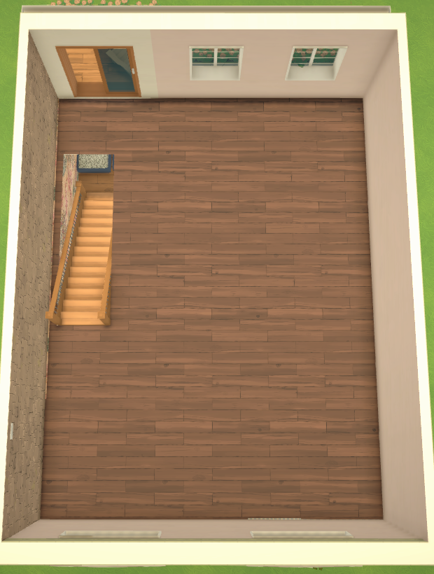 bea's 3 story apartment, top floor unfurnished image 3