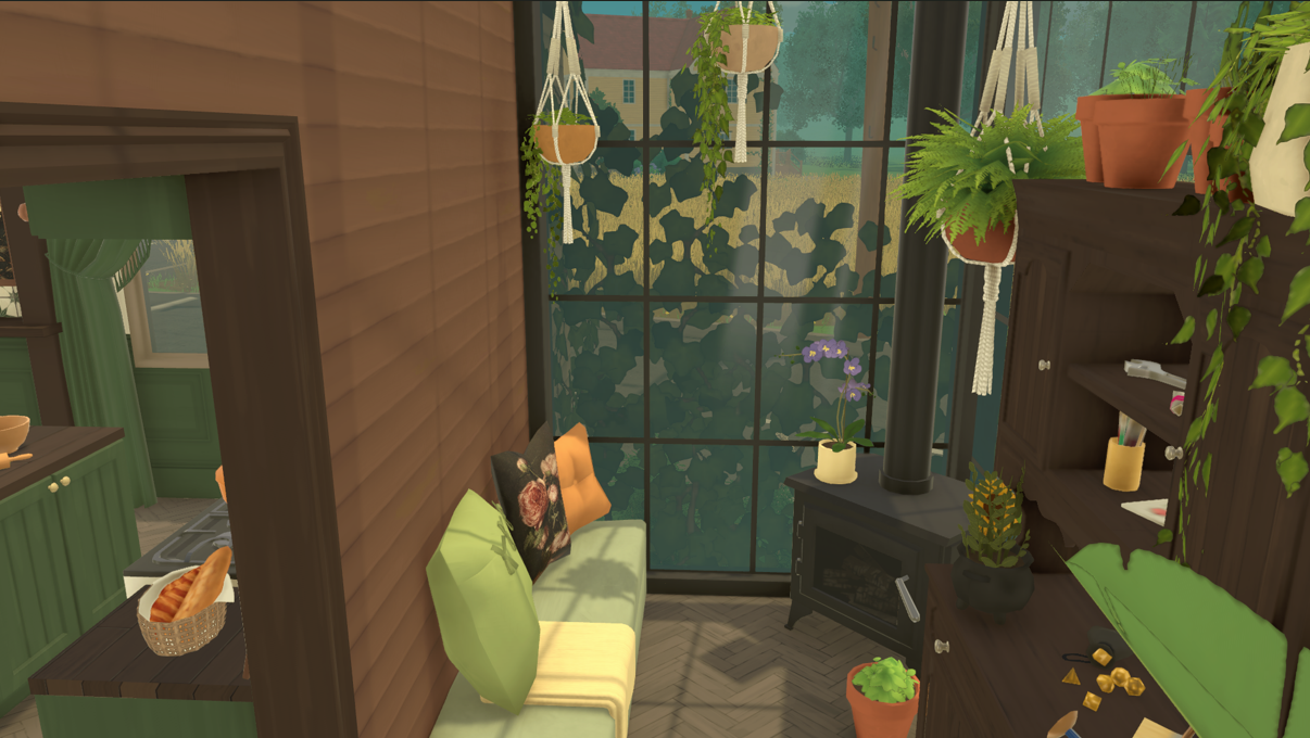 Cozy Dark Academia House image 11