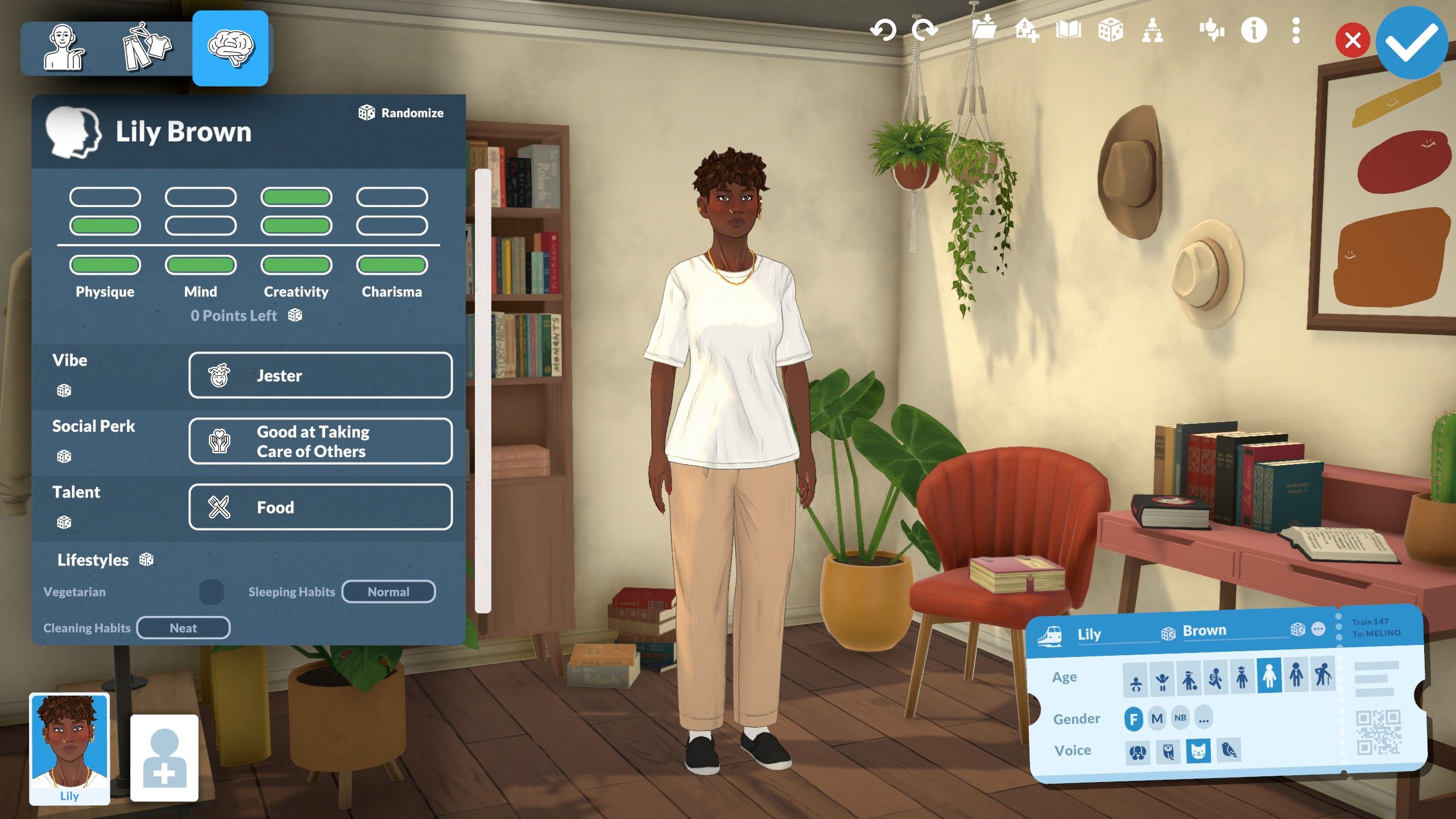 Premade Townie - Lily Brown image 2