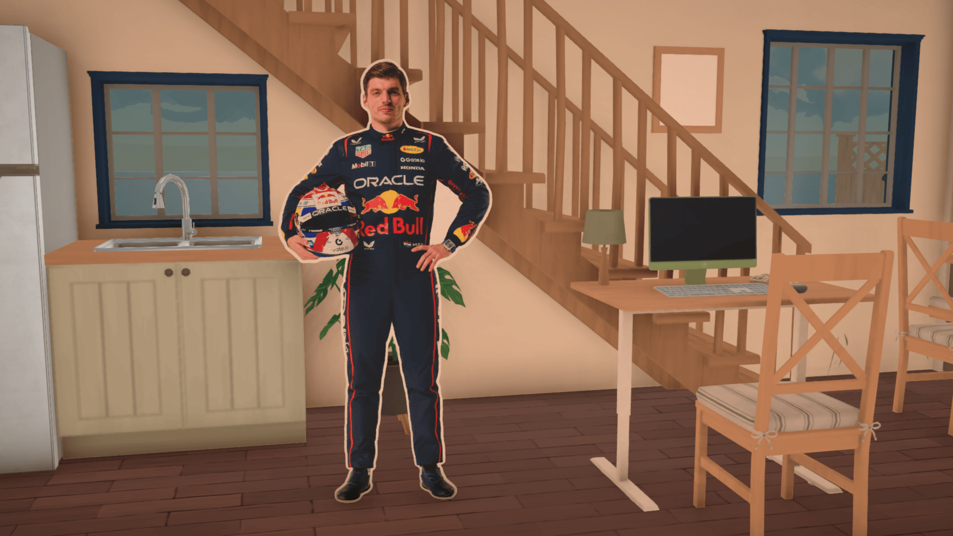 Max Verstappen Cardboard Cutout (F1) image 3