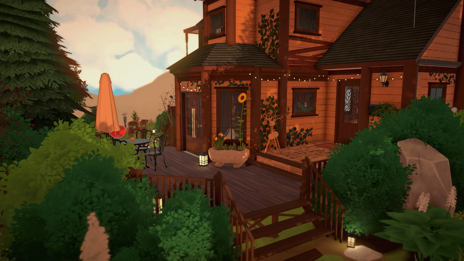 Log Cabin on Mountain Scarf Drive [pujipop ♡] image 17