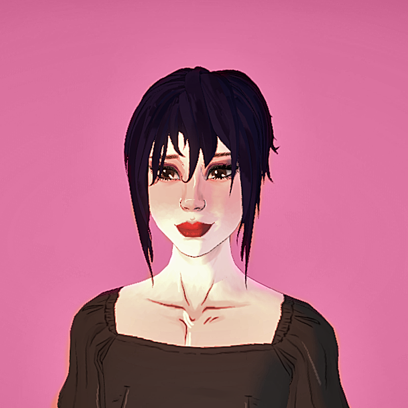Vamp Assymetrical Hair image 3