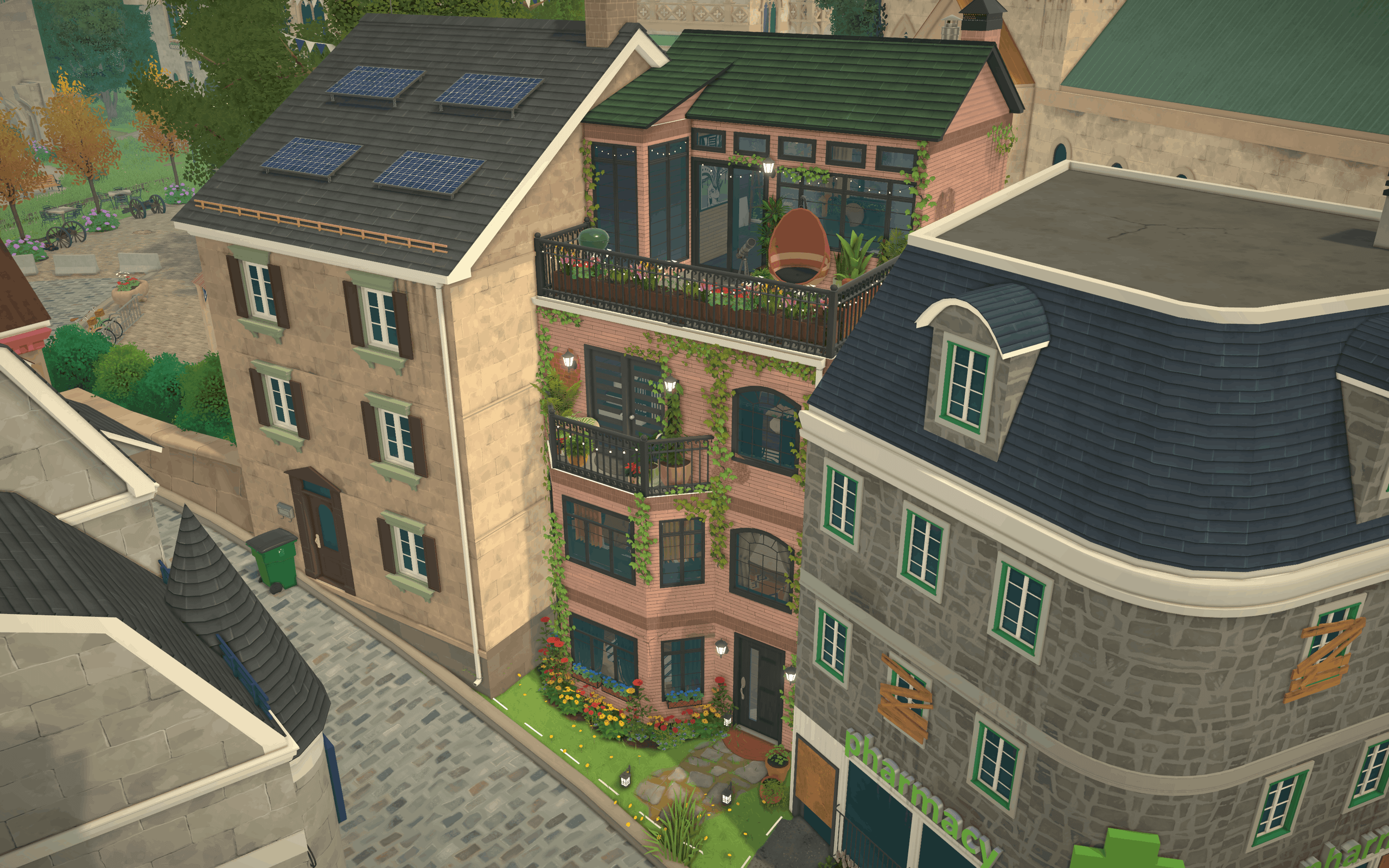 Modern Green Witch Townhouse image 7
