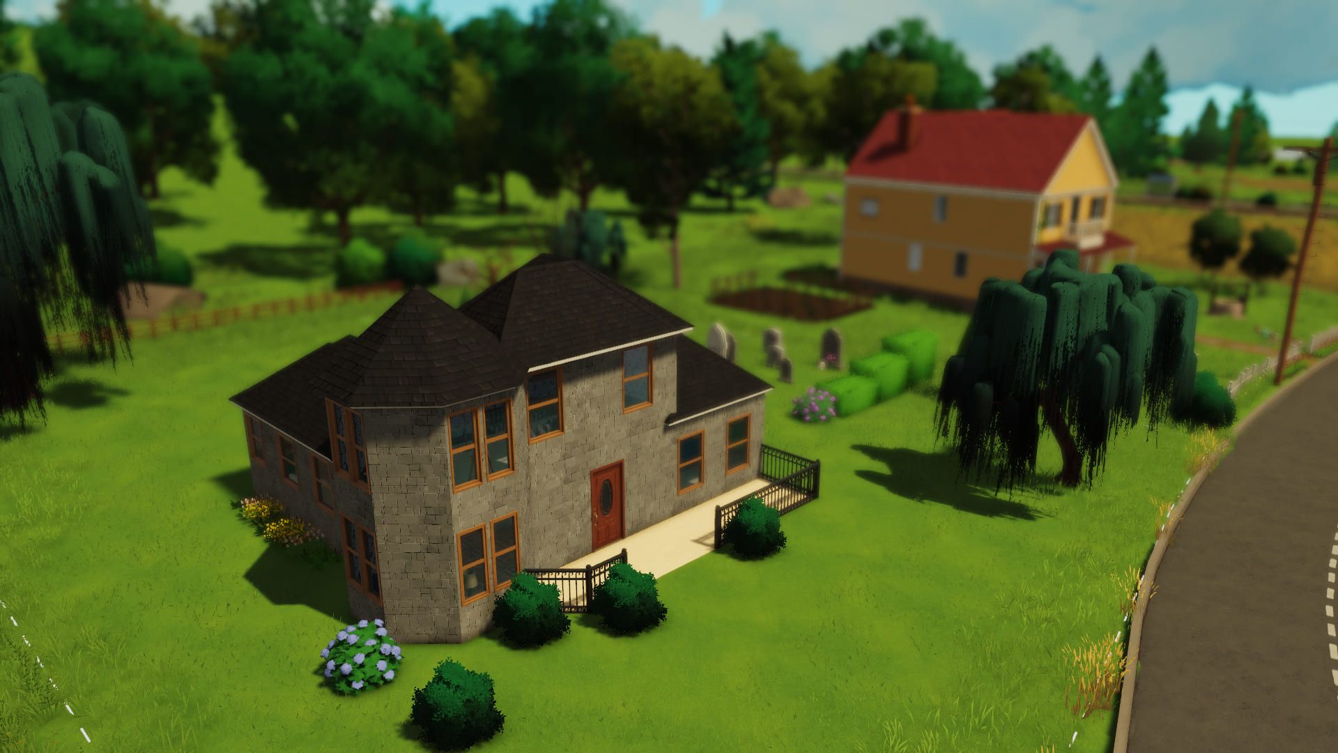 5 Sim Lane, Goth Manor [The Sims 1] image 1