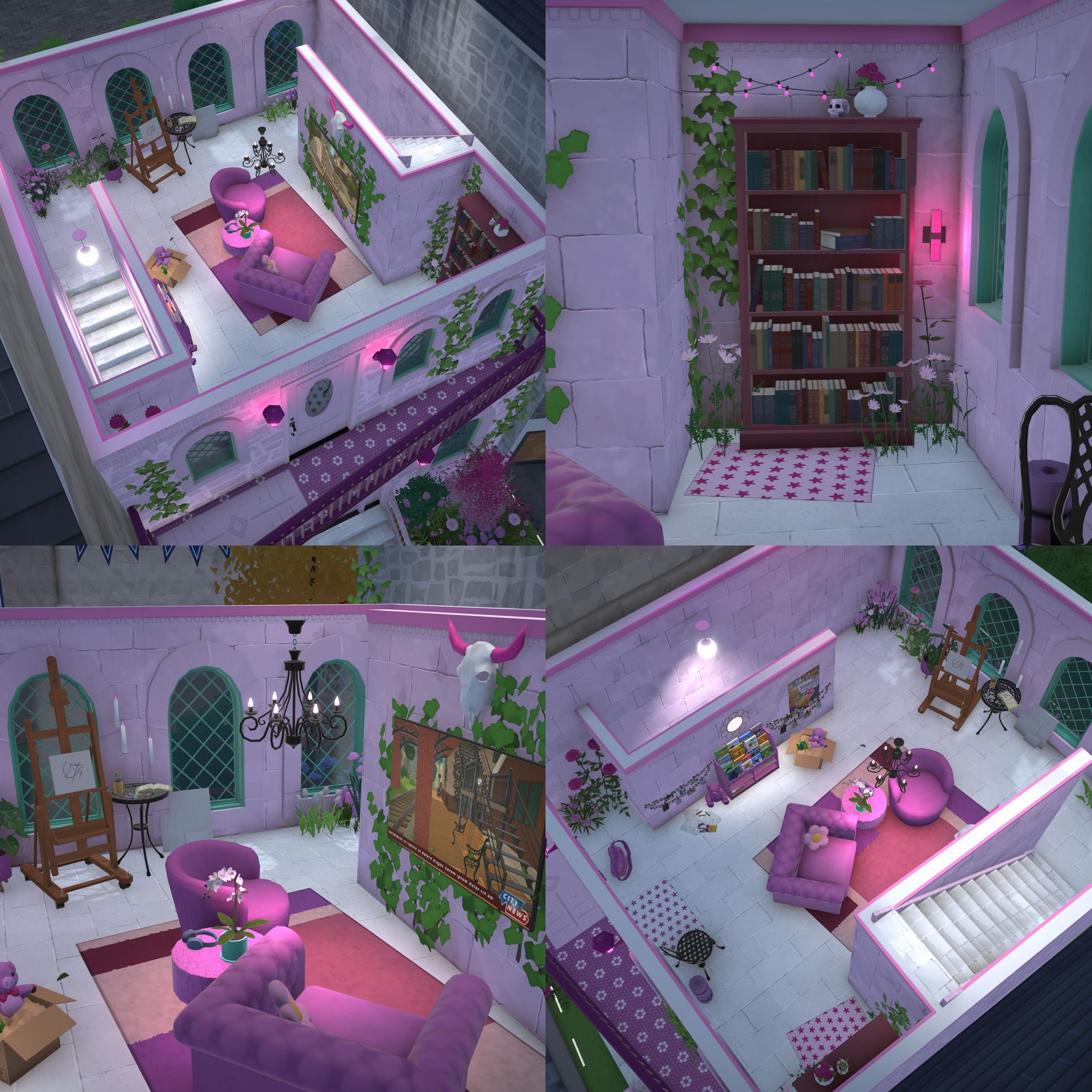 Princess Peony's Townhouse by Purrpinkdollhouses image 2